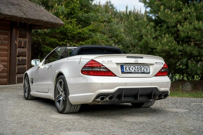 Mercedes SL 63 AMG Roadster / 6.2 V8 525KM / Carbon / Ideał / Bezwypadkowy / Japonia / FV