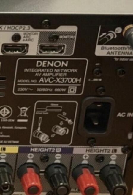 Syndyk sprzeda amplituner Denon AVCX3700H