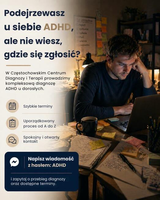 Diagnoza ADHD - Dorośli