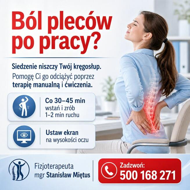 Fizjoterapeuta Kraków Rehabilitacja Masaż Leczniczy