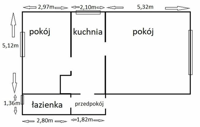 Wieliczka, os. Asnyka , II piętro, mieszkanie 62-metrowe