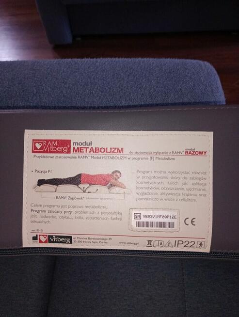 Masażer, Rehabilitacyjny aparat masujący Vitberg +