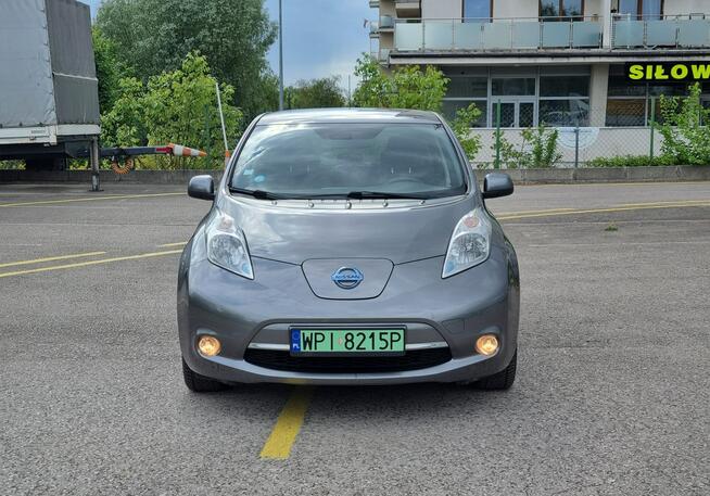 Nissan Leaf Acenta 30kWh 2016 102tys.km Pompa ciepła Kamera 360 Bezwypadkowy Alu