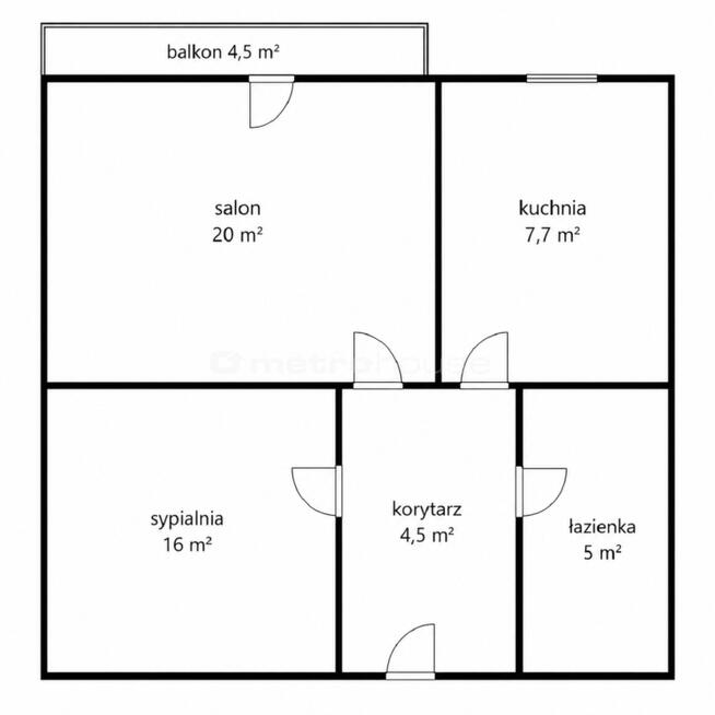 53 m² po Remoncie Instalacji Balkon