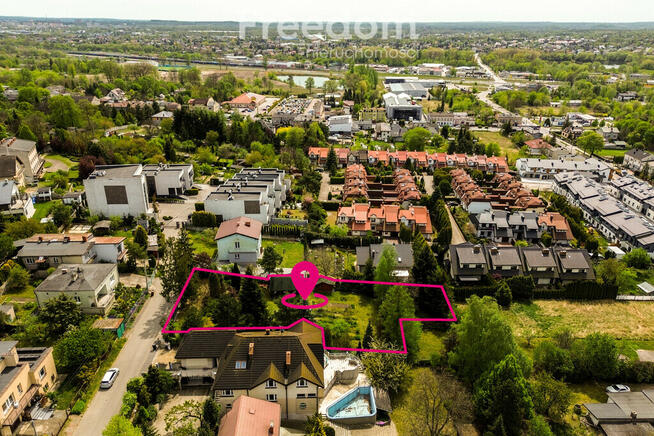 Działka w centrum z widokiem na panoramę miasta