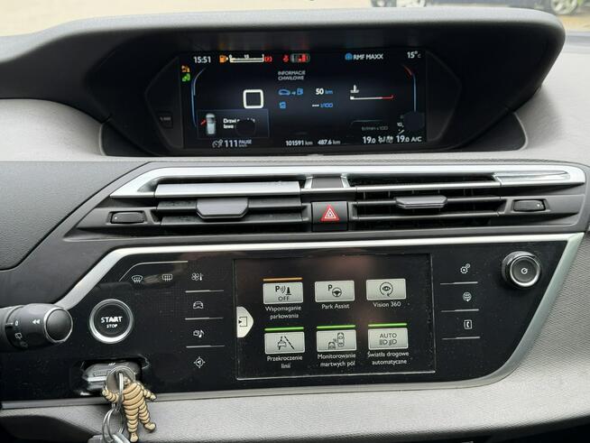 Citroen C4 Picasso | Krajowy | 1 wł. | Exclusive | uszkodzony z prawej