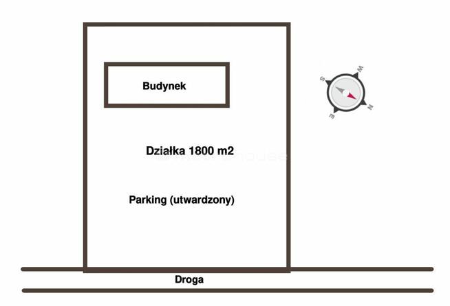 Budynek przy trasie Stryków-Brzeziny!