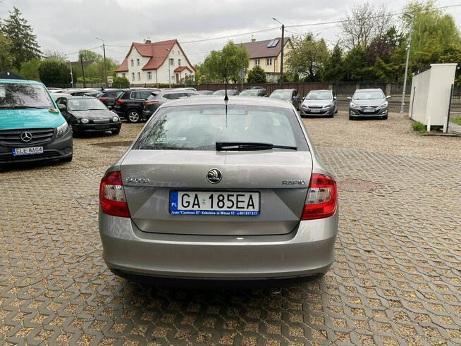 Škoda RAPID bezwypadkowy benzyna polski salon