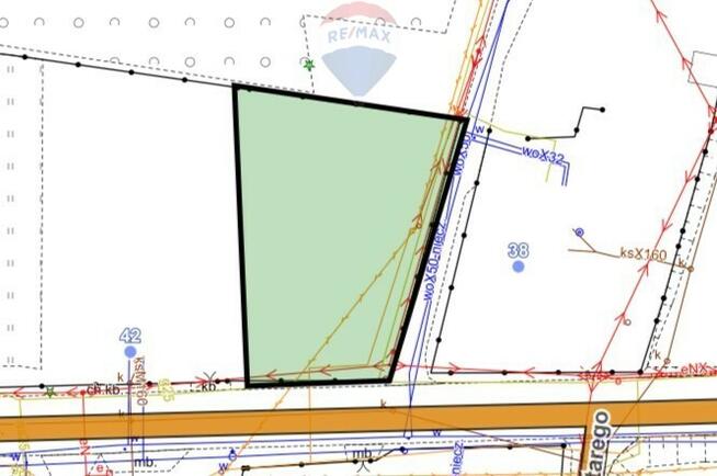 Działka budowlana z ogrodem 800 m²