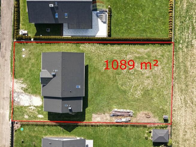 Nowy dom do własnej aranżacji, działka 1089 m²
