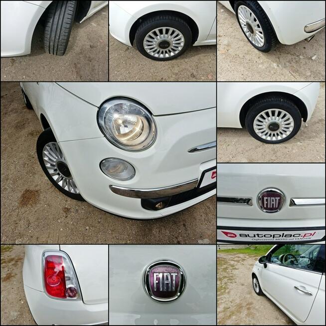 Fiat 500 1.2 69*LOUNGE*Panorama*Climatronic*Alu*Elektryka*Super Stan*ZOBACZ!!!