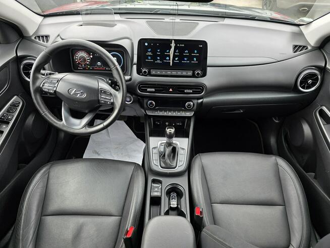 Hyundai Kona 1.6 HEV Premium 141KM / HUD / Skóra / Navi / Kamera / JBL / LED /