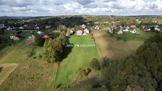 Działka budowlana Zawada gm. Myślenice