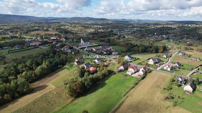 Działka budowlana Zawada gm. Myślenice