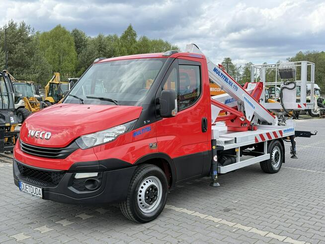 Iveco Daily 35S12 Podnośnik Koszowy Zwyżka MX170 17m UDT Mx 210 MZ Versalift Jak Nowy P7