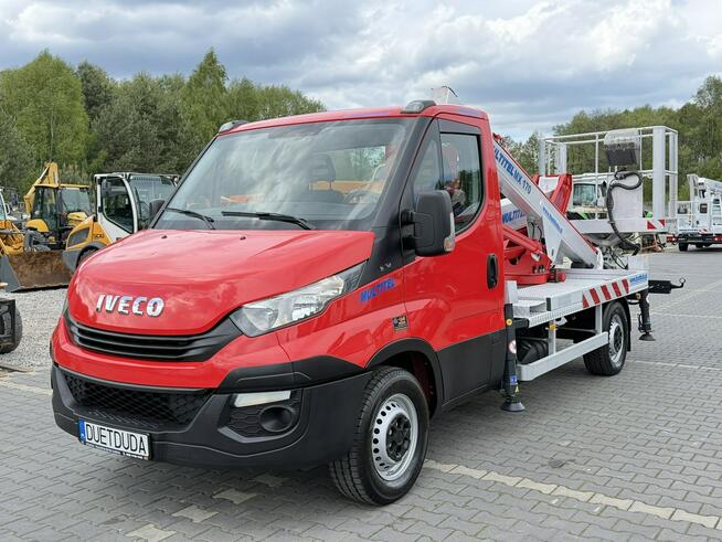 Iveco Daily 35S12 Podnośnik Koszowy Zwyżka MX170 17m UDT Mx 210 MZ Versalift Jak Nowy P7