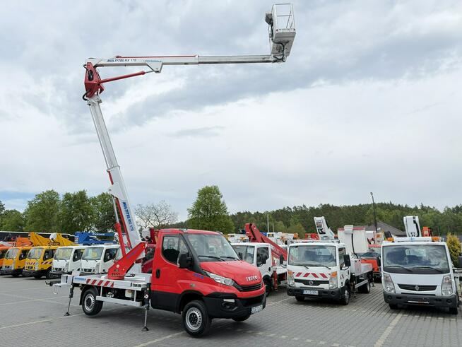 Iveco Daily 35S12 Podnośnik Koszowy Zwyżka MX170 17m UDT Mx 210 MZ Versalift Jak Nowy P7