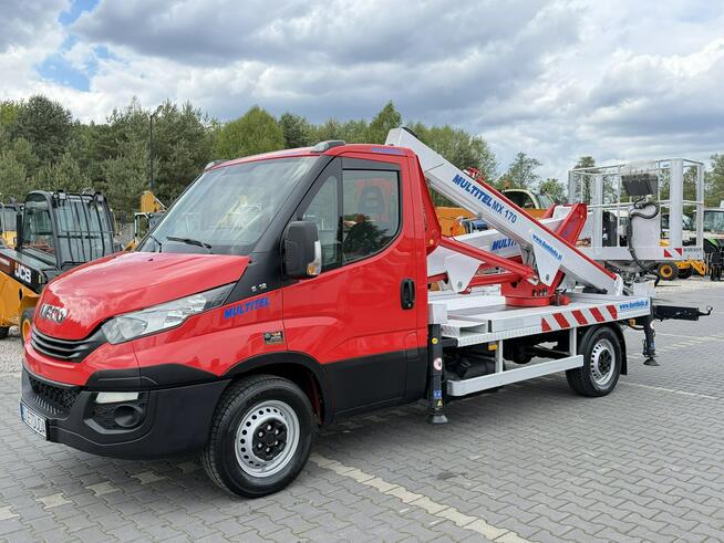Iveco Daily 35S12 Podnośnik Koszowy Zwyżka MX170 17m UDT Mx 210 MZ Versalift Jak Nowy P7