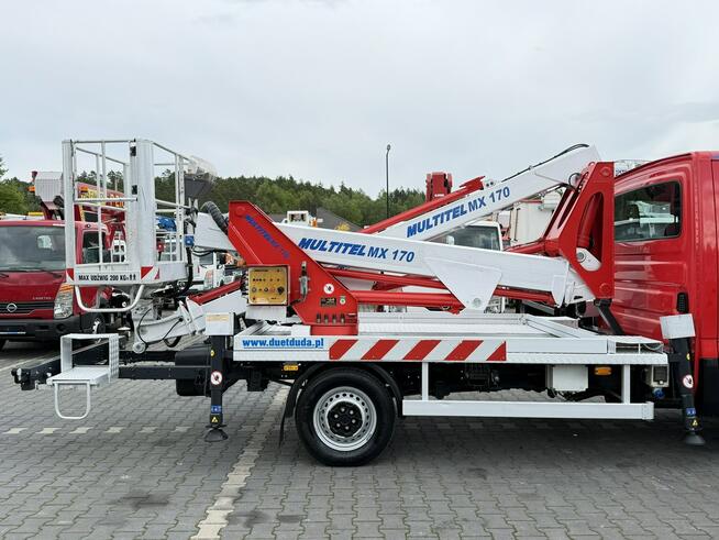 Iveco Daily 35S12 Podnośnik Koszowy Zwyżka MX170 17m UDT Mx 210 MZ Versalift Jak Nowy P7