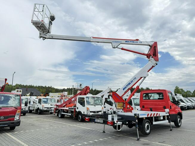 Iveco Daily 35S12 Podnośnik Koszowy Zwyżka MX170 17m UDT Mx 210 MZ Versalift Jak Nowy P7