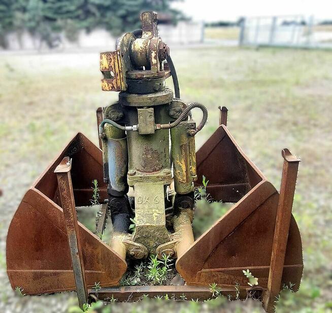 Chwytak, łyżka dwuszczękowy hydrauliczna do koparki