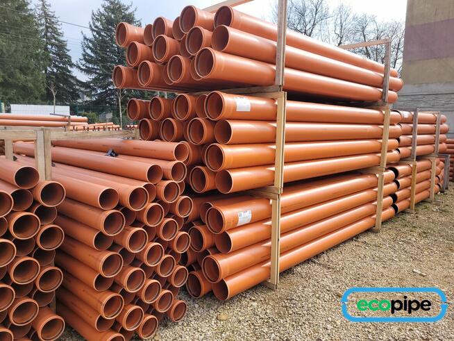 Rura kanalizacyjna zewnętrzna FI 160x3.2x3M PVC