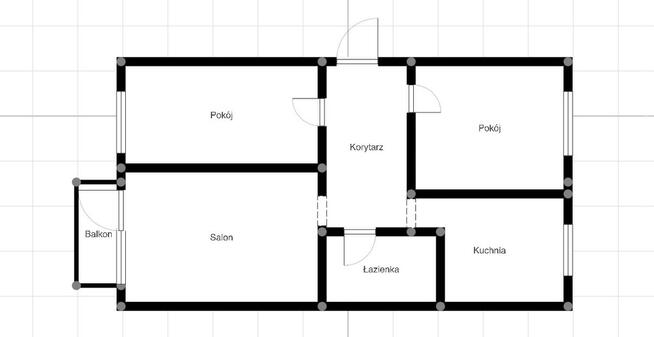 Mieszkanie 49,9 m² | Balkon | Nowa Sarzyna