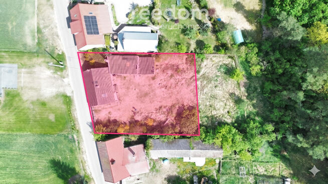 Dom wolnostojący z działką 800m2