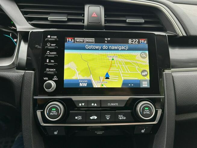 Honda Civic FULL*LEDY*NAVI*Podgrzewane*Fotele*Kamera*Cofania*ASO*Zarejestrowana