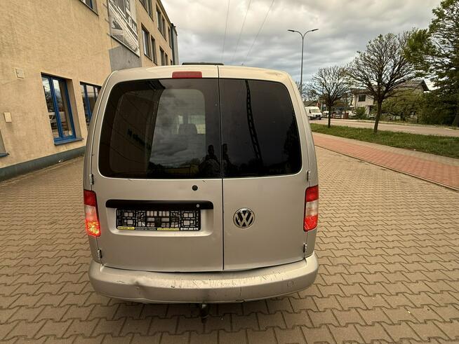 Volkswagen Caddy Long Maxi 1.9TDi 2008r Klimatyzacja Alufelgi Hak DSG!