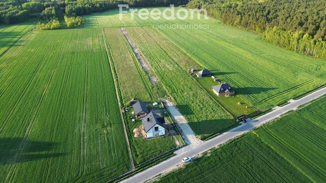 Urokliwa działka przy lesie 1400m2 Sobakówek z WZ