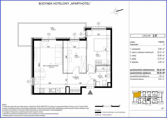 0%, oferta deweloperska - aparthotel w Regułach