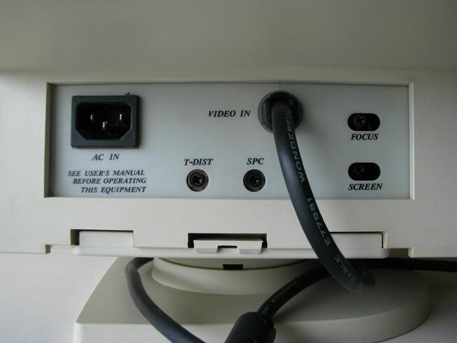Monitor do komputera CRT Microspot 14cali 1995r Retro Gaming
