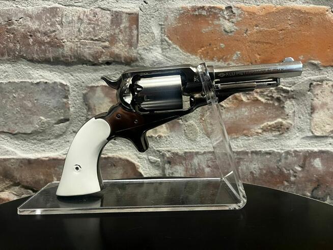 Rewolwer Remington1863 Pocket Brass Nickel .31