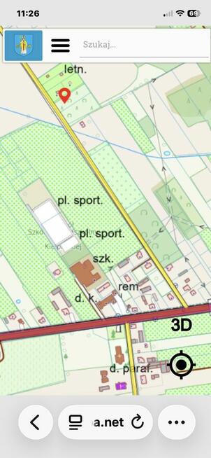 Działka budowlana Szadki