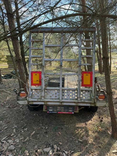 Przyczepa Thule T8 pod minikoparkę, DMC 2000 kg, faktura VAT