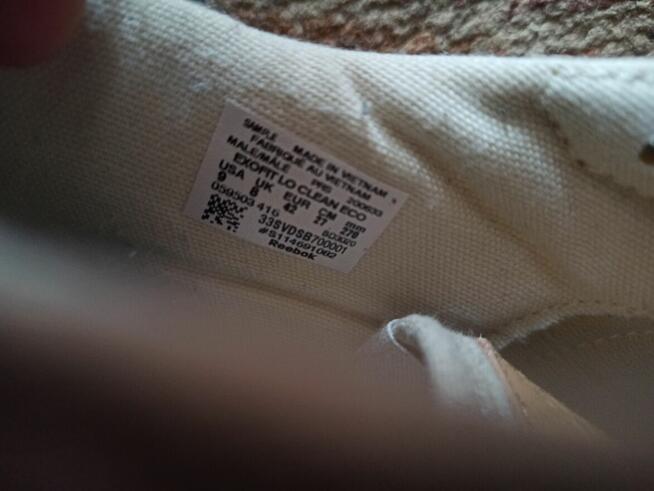Buty męskie sneakersy Reebok Exofit Lo Clean Eco