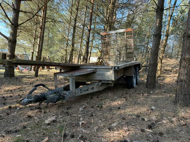 Przyczepa Thule T8 pod minikoparkę, DMC 2000 kg, faktura VAT