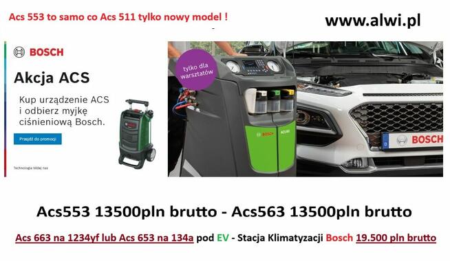 ACM3000yf 1234yf stacja klimatyzacji Robinair SP00 000 038