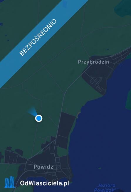 Powidz działka budowlana blisko jeziora - na sprzedaż