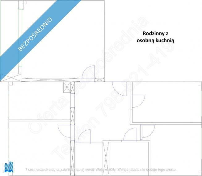 72 m² | ostatnie piętro | nowa winda od 0 | loggia | wymienione instalacje | Bielany