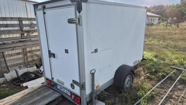 Przyczepa lekka kontener Woerman