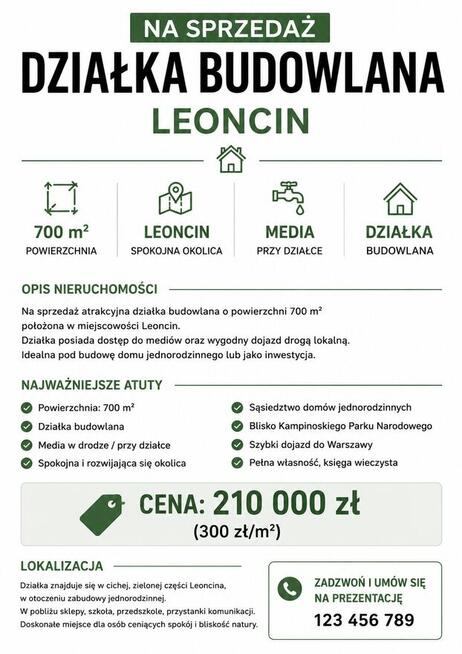 Działa budowlana Leoncin