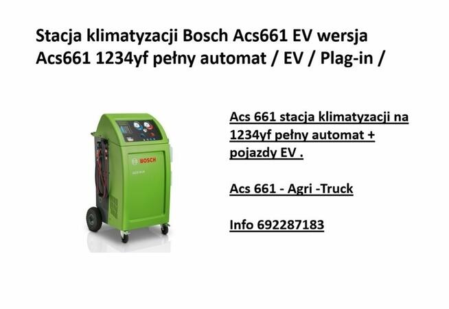 ACM3000yf 1234yf stacja klimatyzacji Robinair SP00 000 038