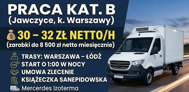 PRACA KAT. B – PIEKARNIA (NOCNE) - BEZ DOŚWIADCZENIA