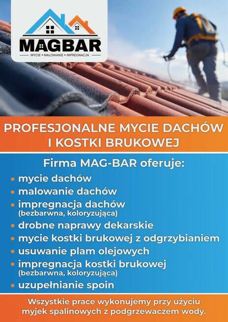 Mycie, malowanie, impregnacja