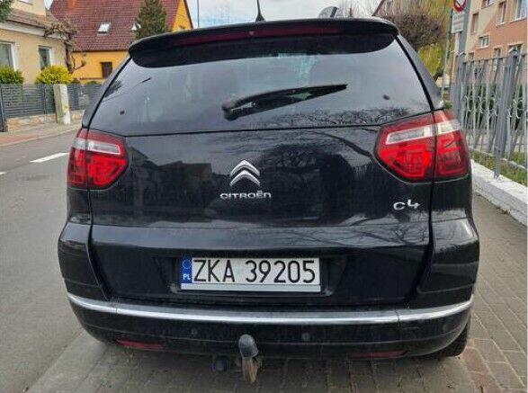 Citroen C4 Picasso I udział 1/2, sprzedaż syndyka