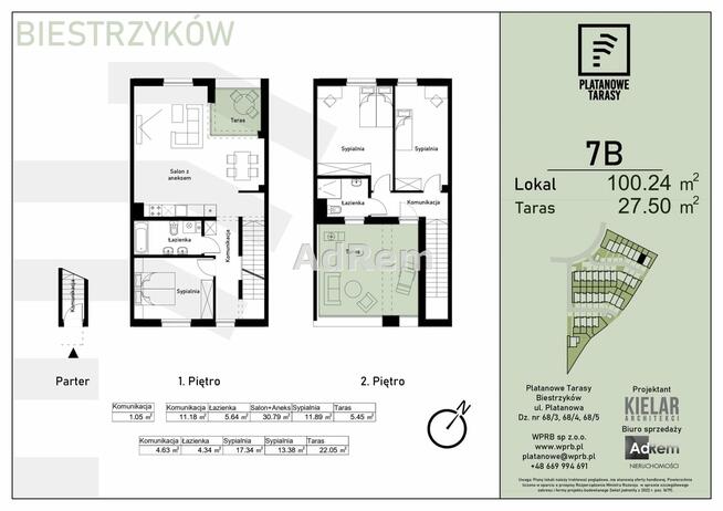 Mieszkanie Biestrzyków gm. Siechnice, Platanowa