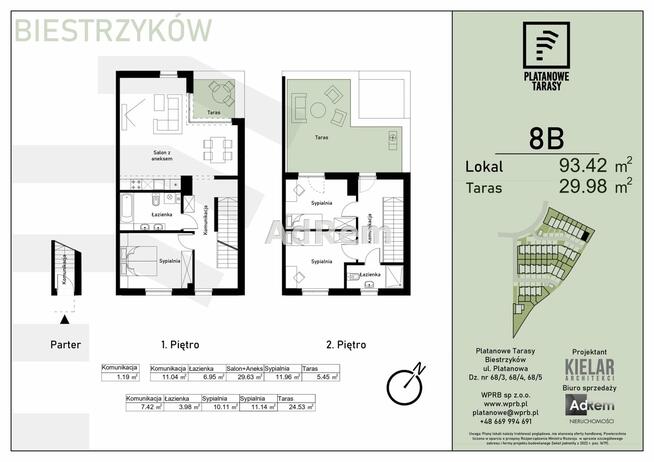 Mieszkanie Biestrzyków gm. Siechnice, Platanowa