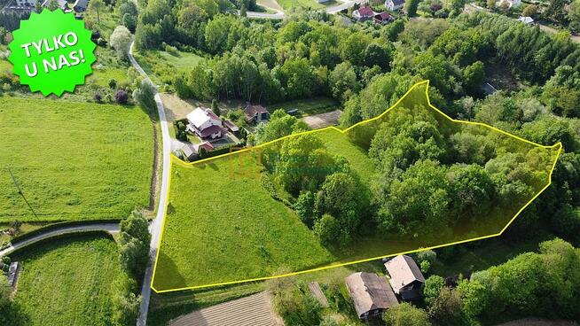 Działka budowlana Glinik Charzewski gm. Strzyżów